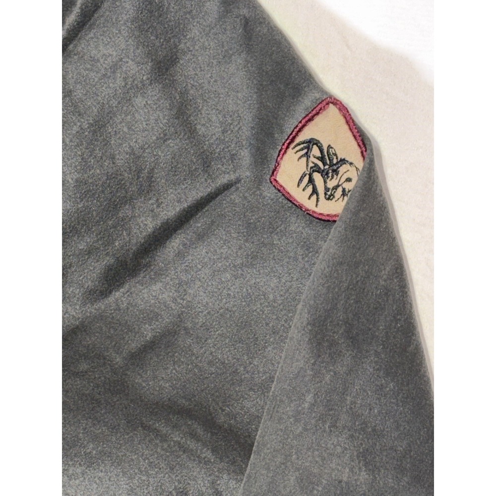 Legendary Whitetails Shirt Mens Large  Gray Flannel Lined Workwear Outdoors - Picture 5 of 6